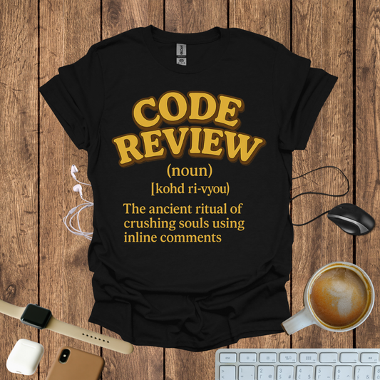 Code Review definition T-Shirt