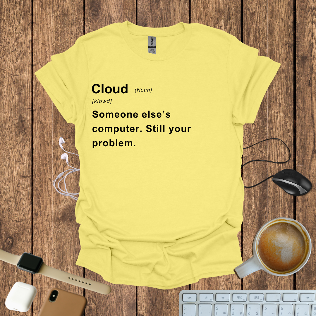 Cloud Definition T-Shirt