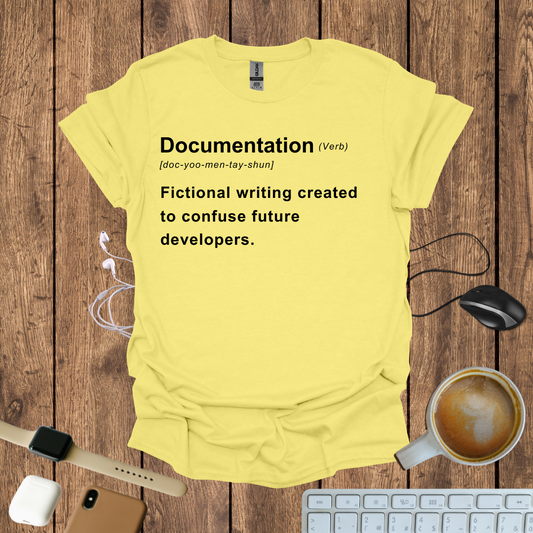 Documentation Definition T-Shirt