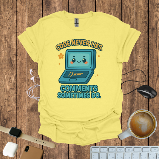 Code Never Lies T-Shirt