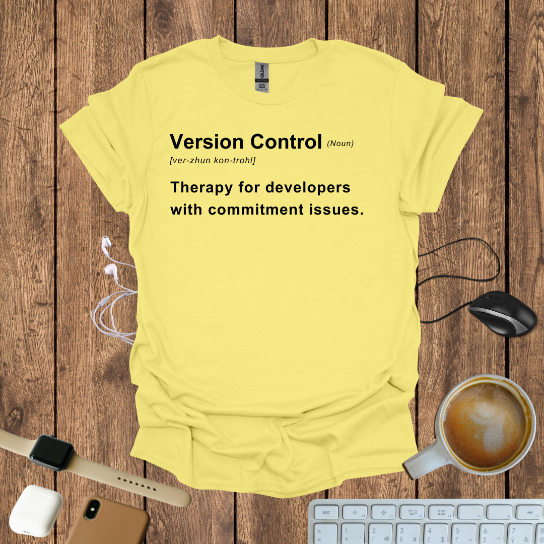 Version Control Definition T-Shirt