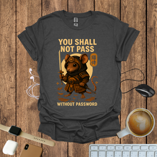 You Shall Not Pass without password T-Shirt