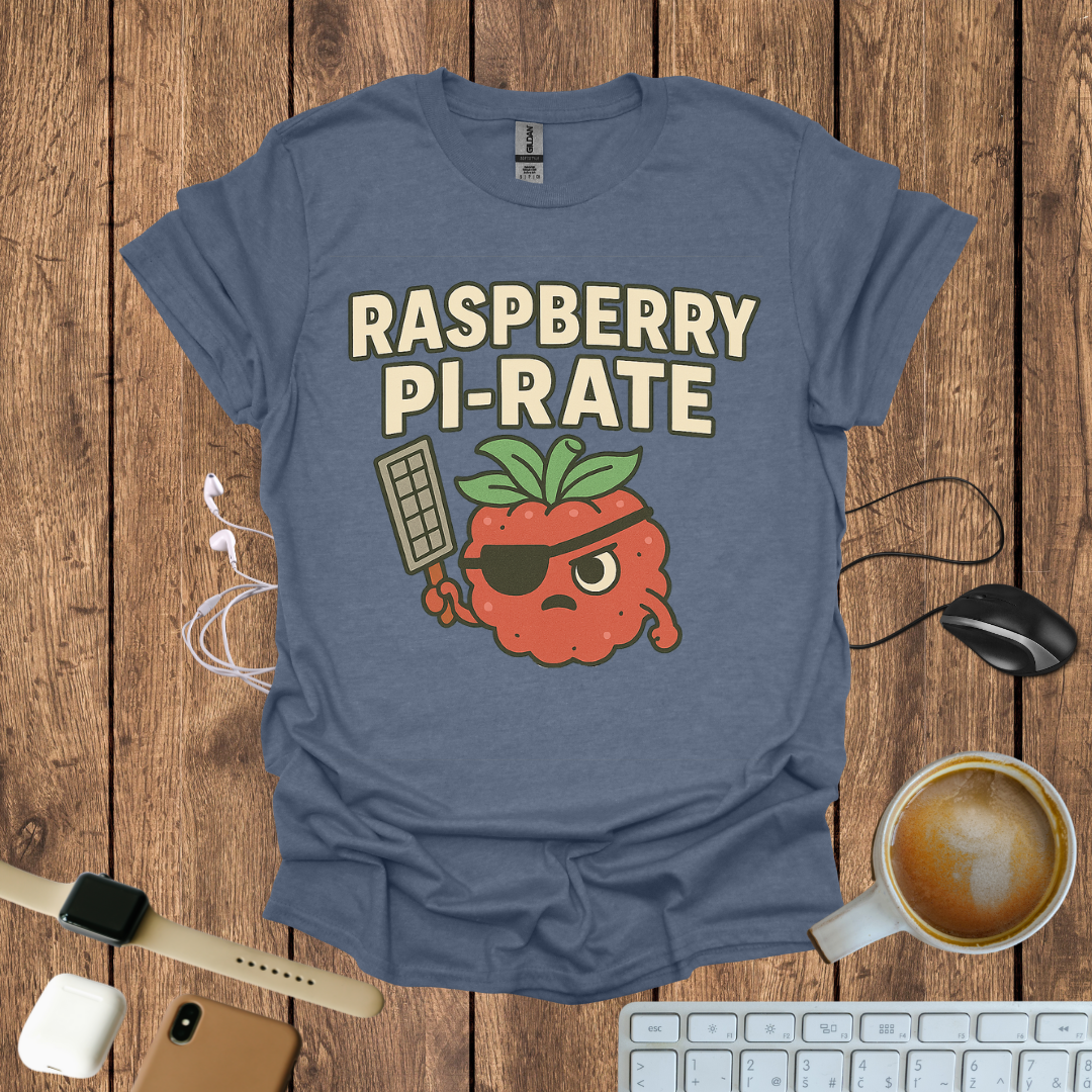 Raspberry Pi-rate T-Shirt