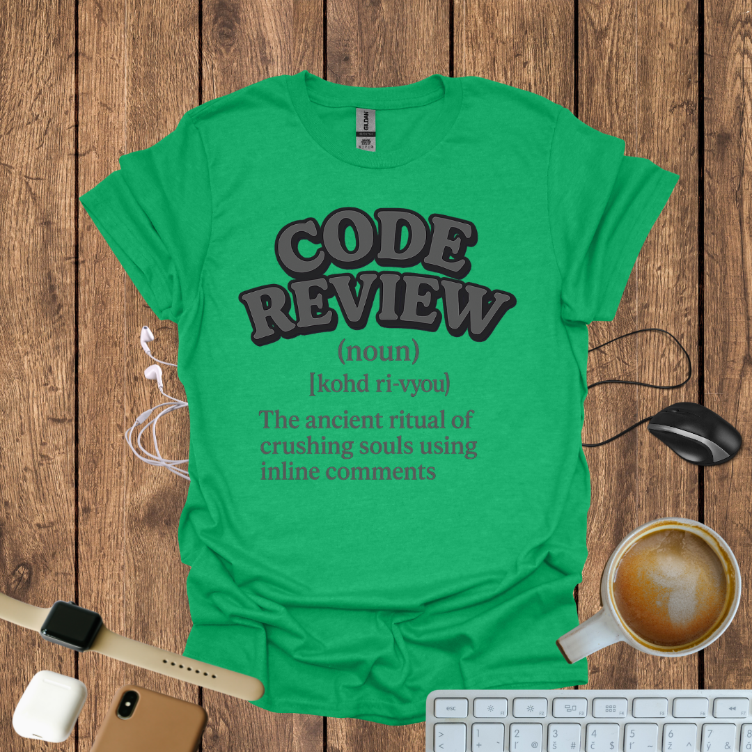 Code Review definition T-Shirt