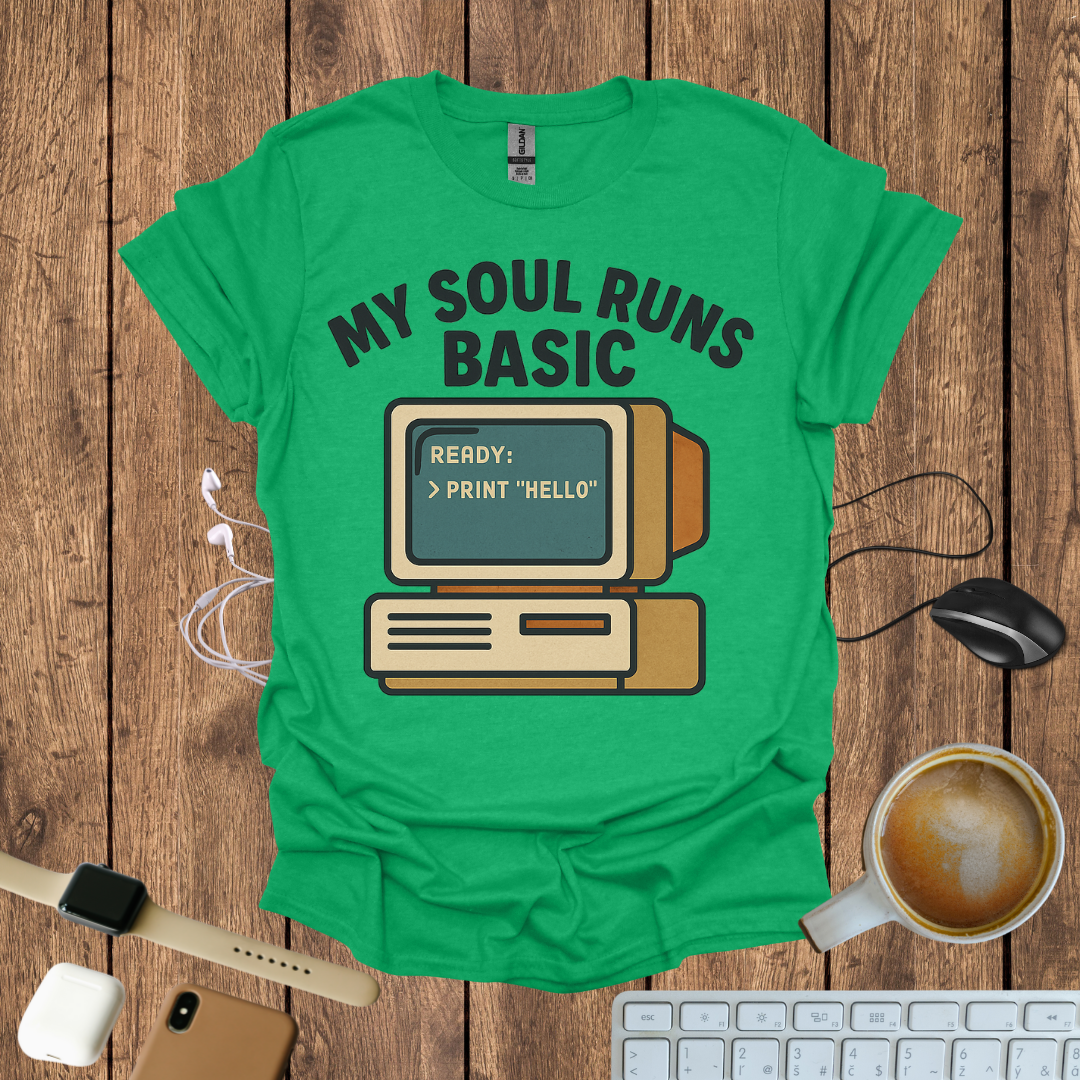 My Soul Runs Basic T-Shirt
