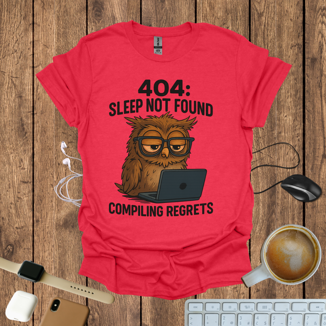 404 Sleep Not Found T-Shirt