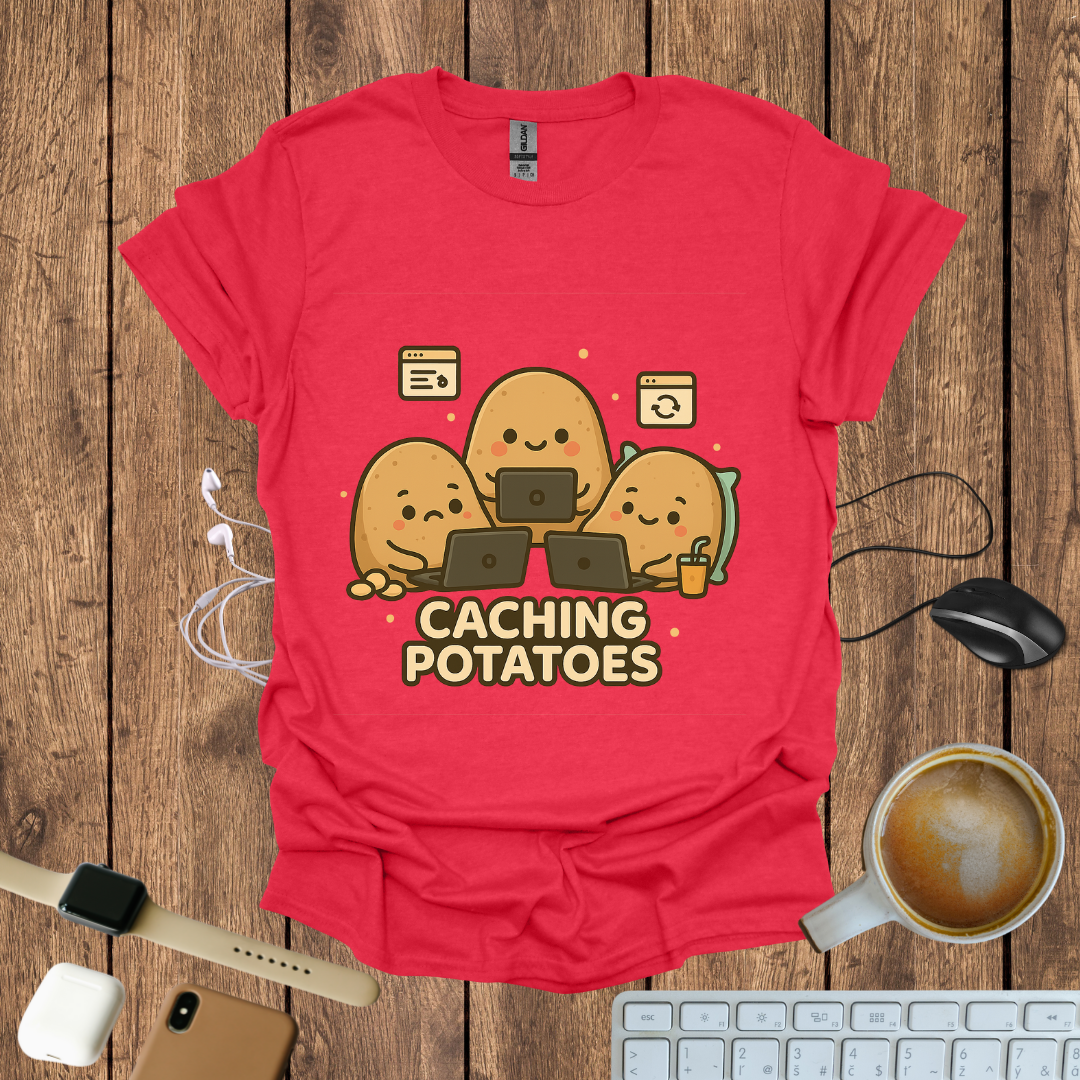 Caching Potatoes T-Shirt