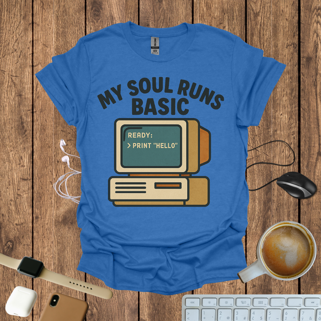My Soul Runs Basic T-Shirt
