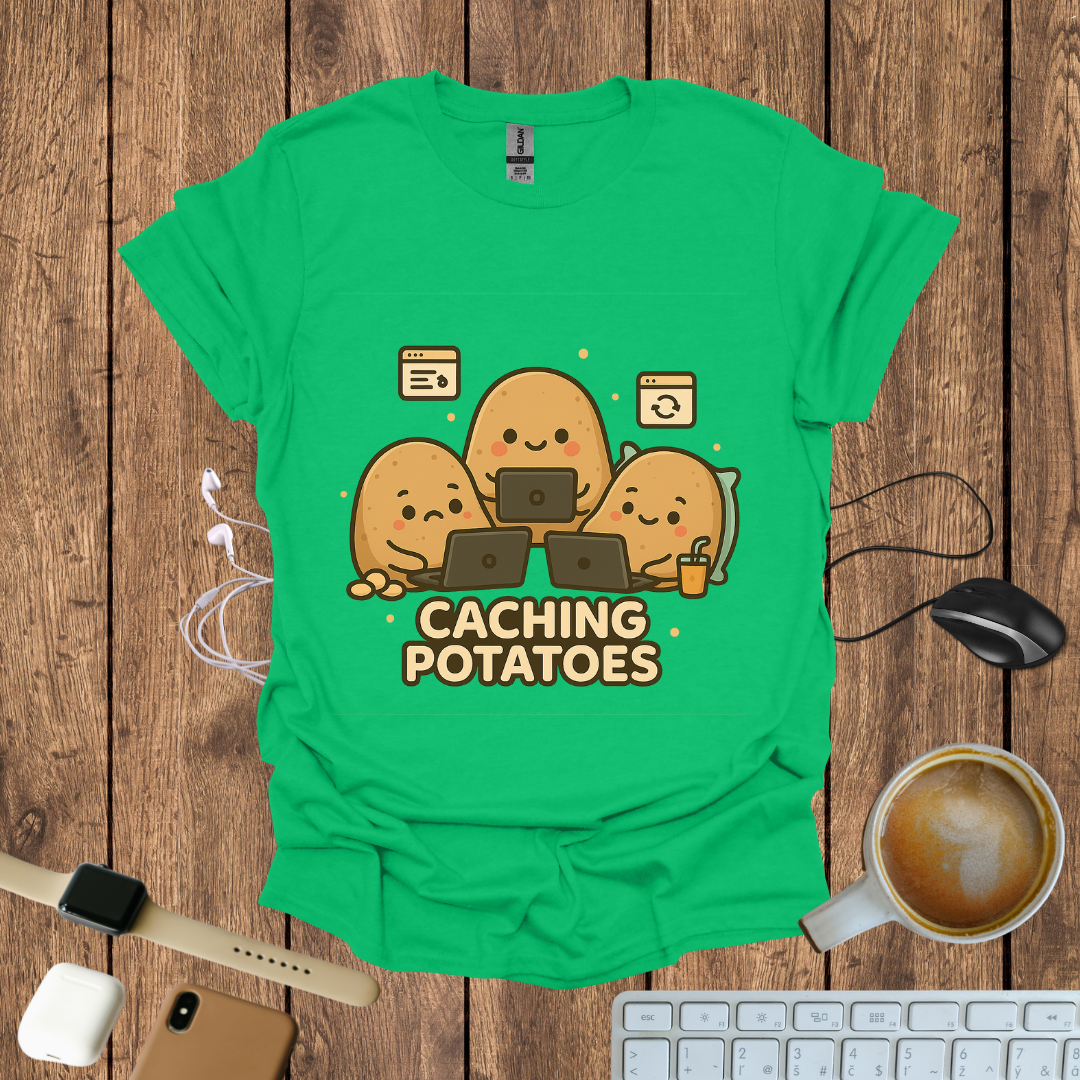 Caching Potatoes T-Shirt