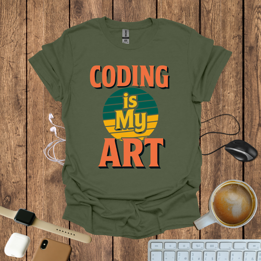 Coding is my Art T-Shirt