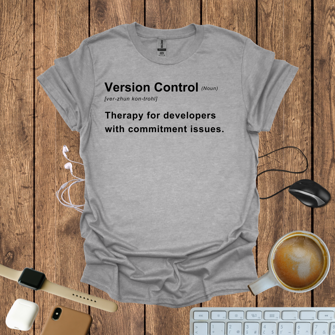 Version Control Definition T-Shirt