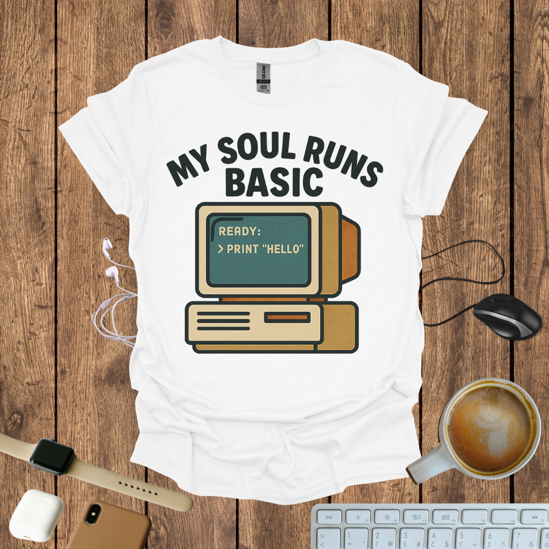 My Soul Runs Basic T-Shirt