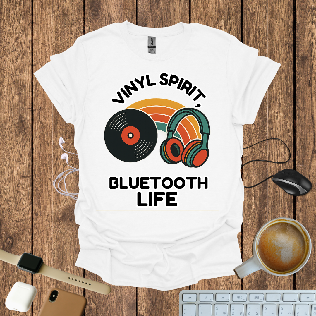 Vinyl Spirit, Bluetooth Life T-Shirt