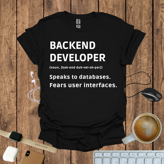 Backend Developer definition T-Shirt
