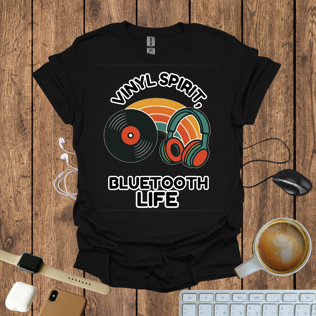 Vinyl Spirit, Bluetooth Life T-Shirt
