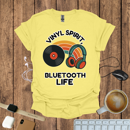 Vinyl Spirit, Bluetooth Life T-Shirt