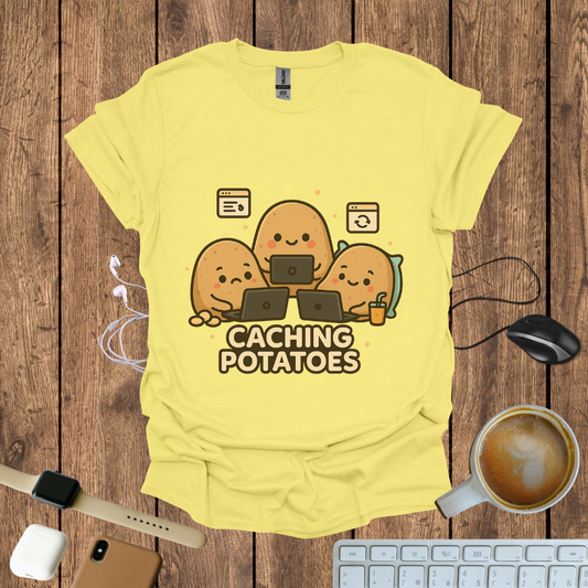 Caching Potatoes T-Shirt