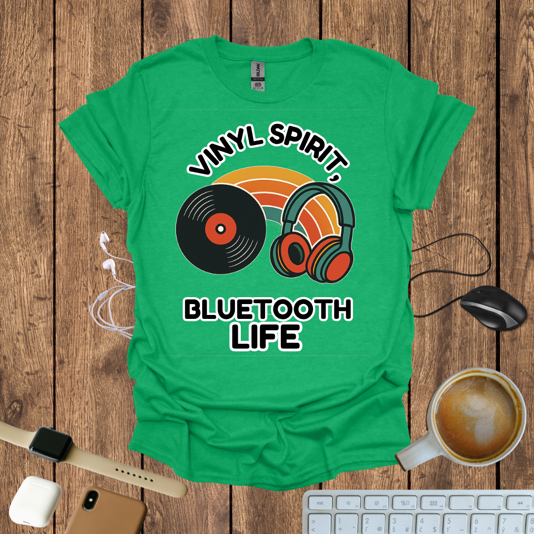 Vinyl Spirit, Bluetooth Life T-Shirt