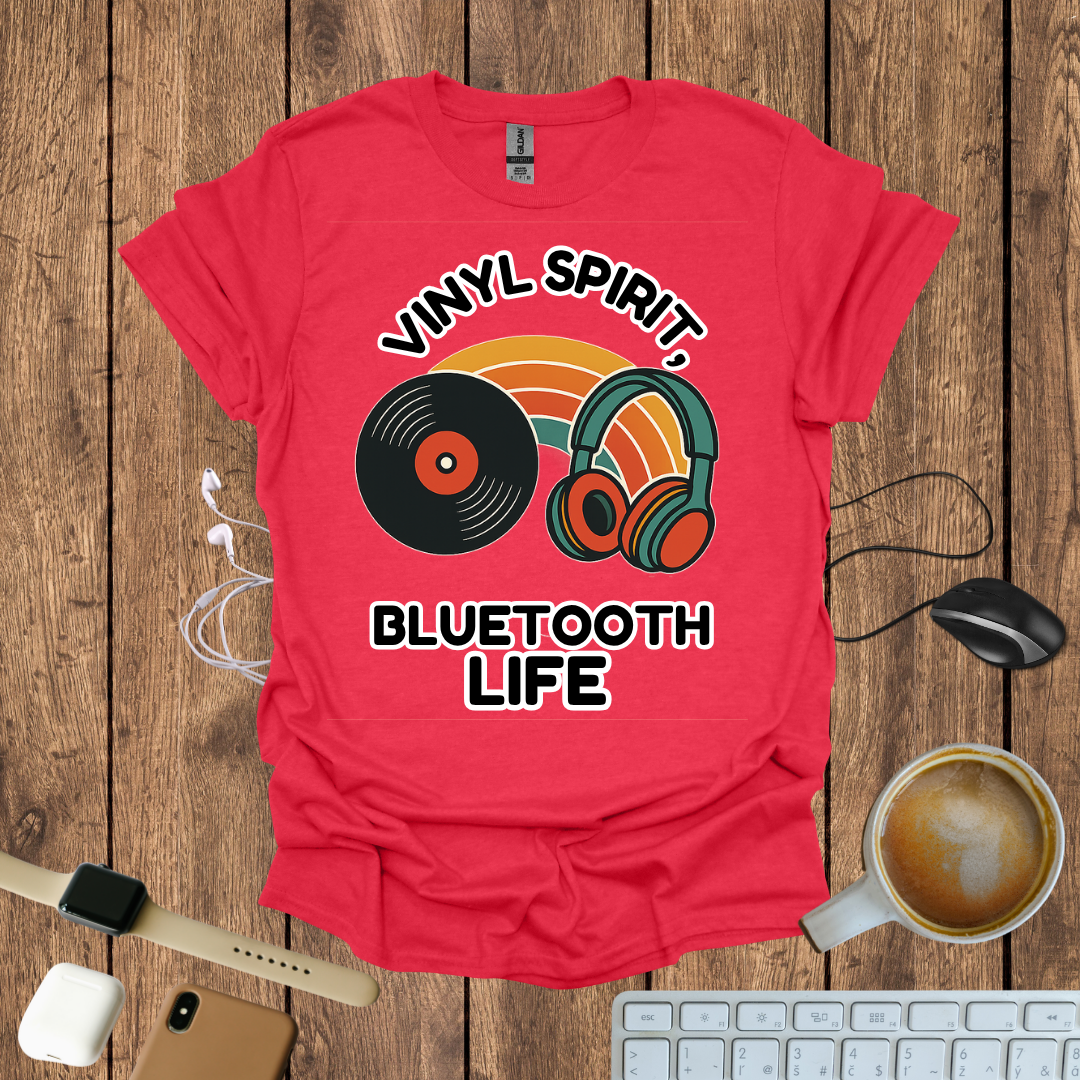 Vinyl Spirit, Bluetooth Life T-Shirt