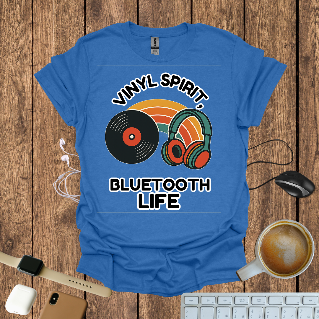 Vinyl Spirit, Bluetooth Life T-Shirt