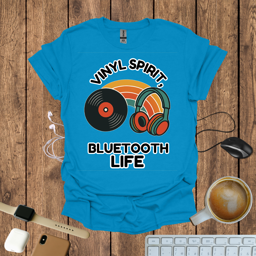 Vinyl Spirit, Bluetooth Life T-Shirt