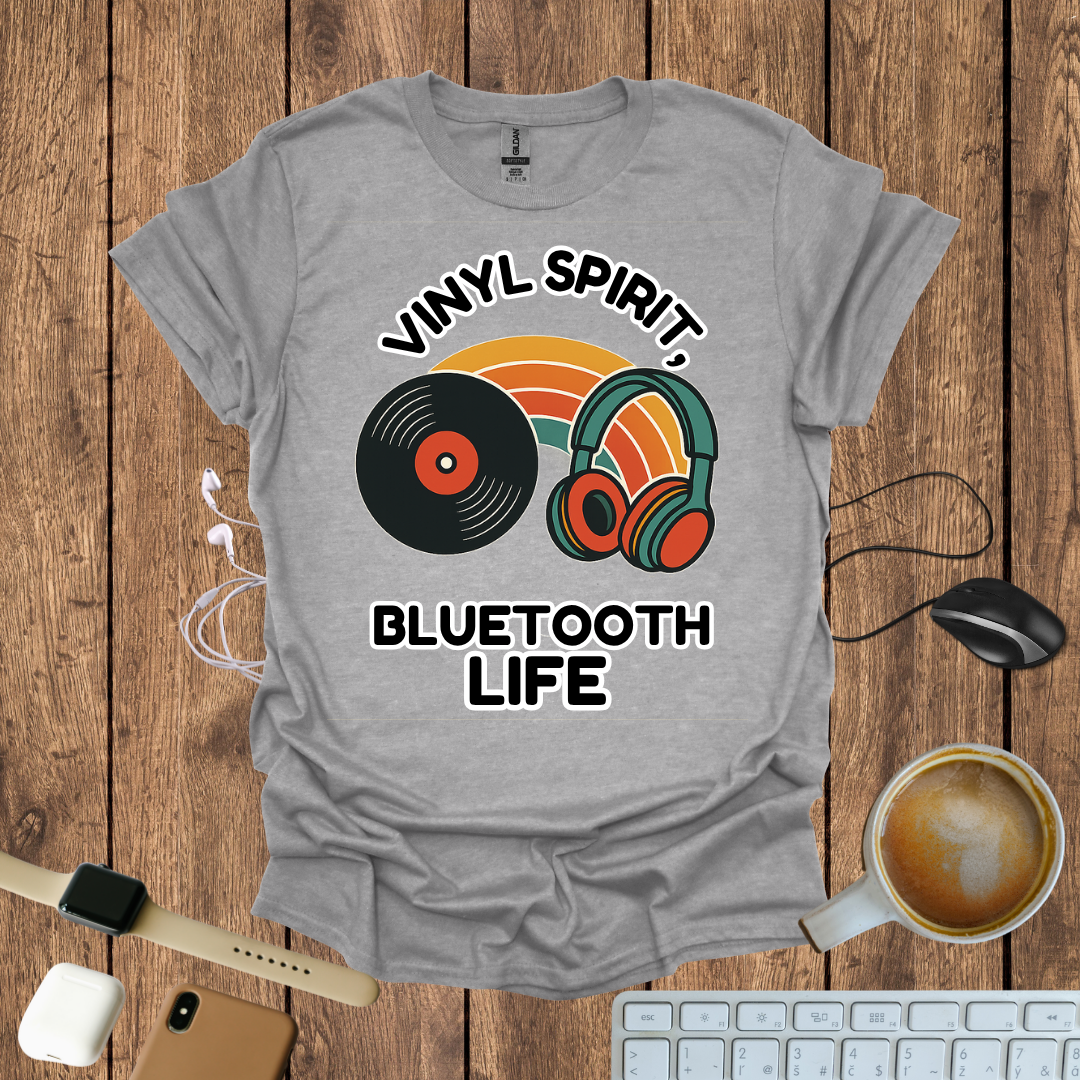 Vinyl Spirit, Bluetooth Life T-Shirt