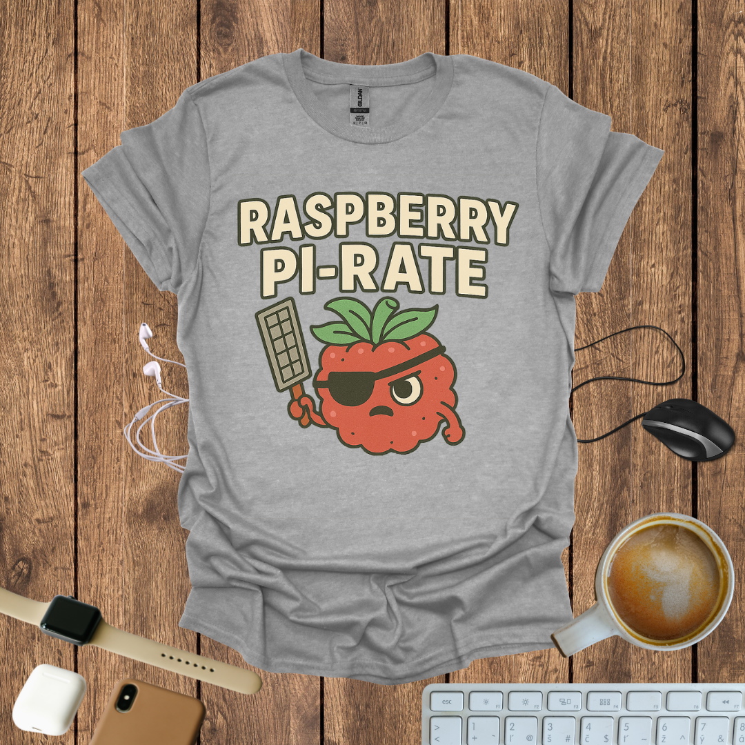 Raspberry Pi-rate T-Shirt