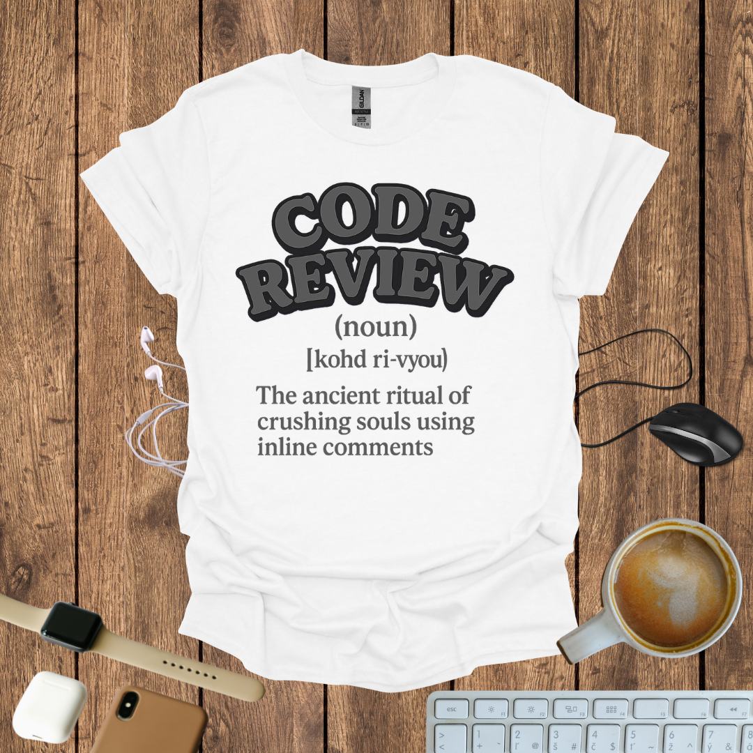 Code Review definition T-Shirt